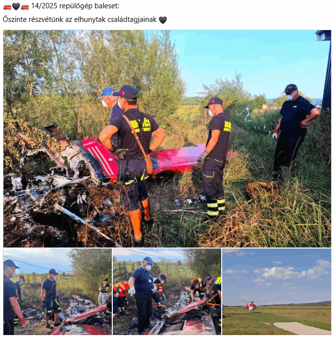 Újabb borzalmas repülőbaleset a magyar határnál (Copy)
