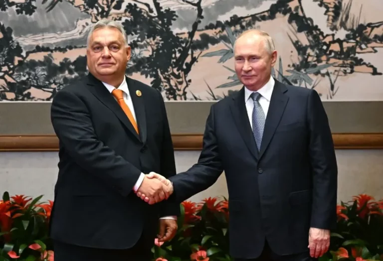 Orbán Viktor és Vlagyimir Putyin 2023-ban