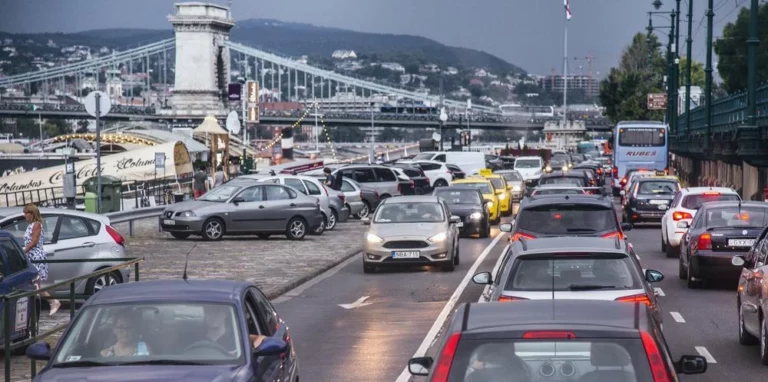 budapesti dugóhelyzet