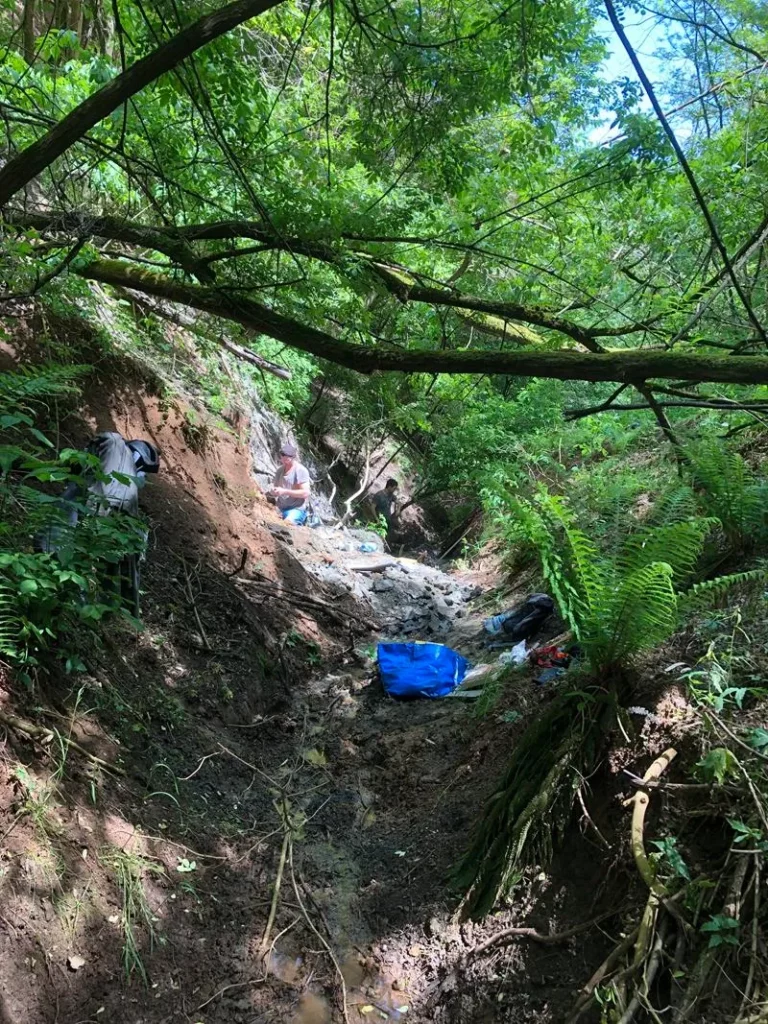 Az ásatások három éven át zajlottak a területen