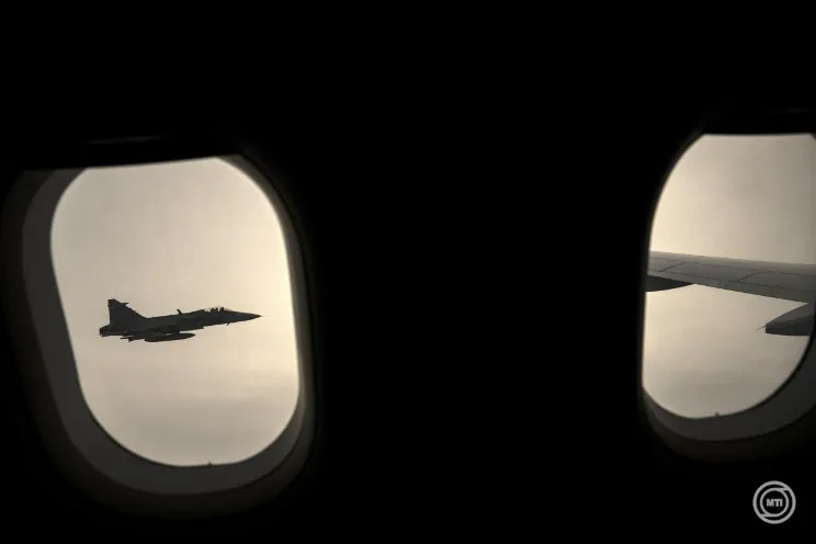 Gripen orosz gépek Baltikum