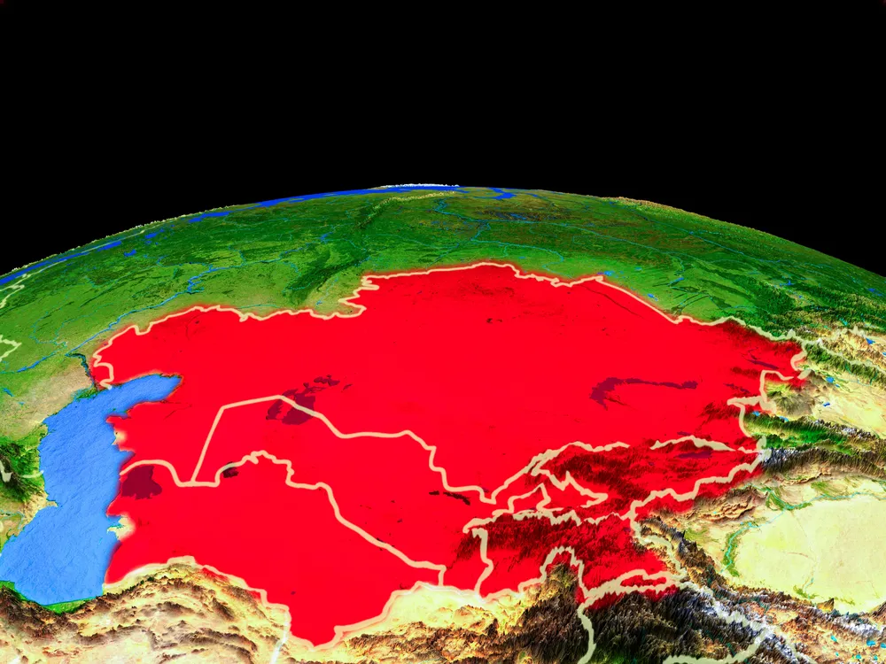 Közép-Ázsia Üzbegisztán Kazahsztán Kirgizsztán c5