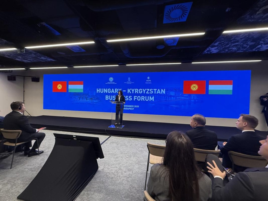 Magyarország és Kirgizisztán új gazdasági fejezetet nyitott Budapesten. Fotó: Helló Magyar/daily News Hungary