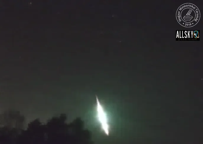 Meteor Győr felett