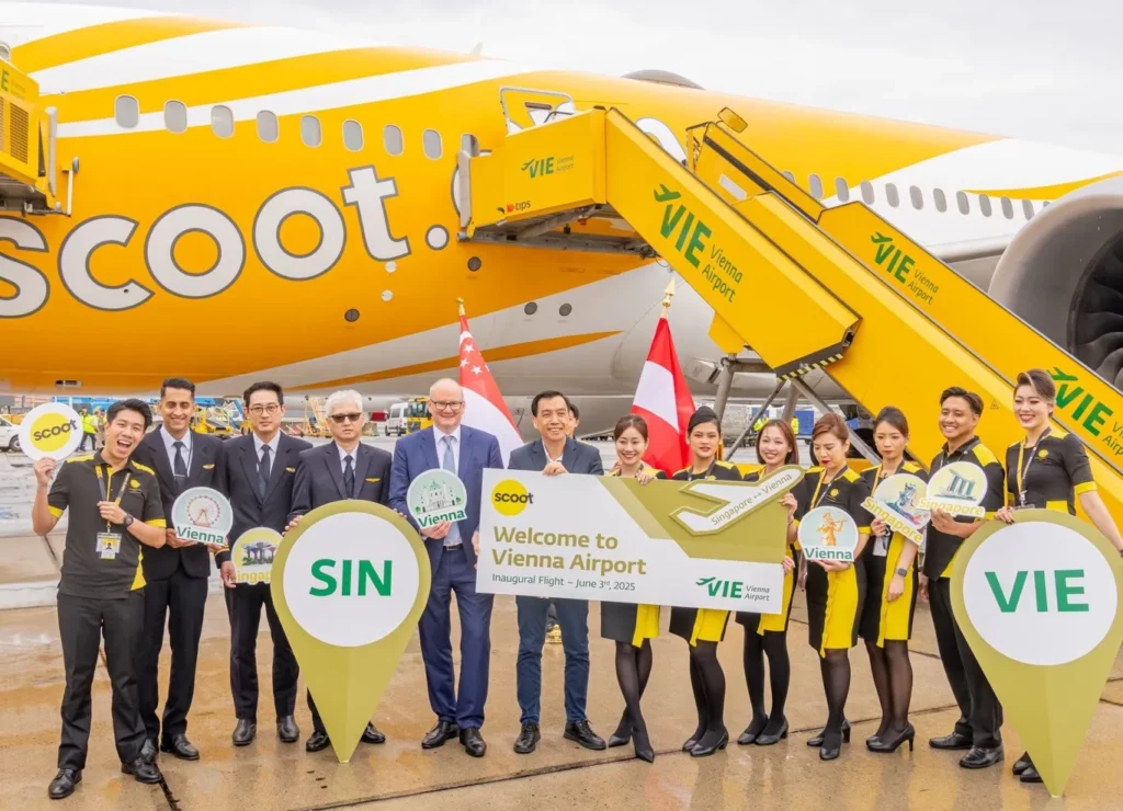 scoot bécs szingapúr közvetlen repülőjárat