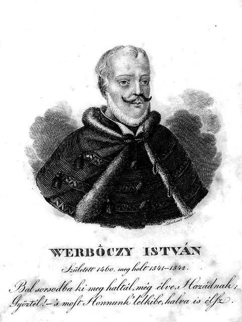 Werbőczy István magyar nádor 1520 körül. Megpróbálta meggyőzni Luthert