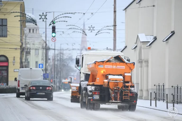 Debrecen havazás időjárás