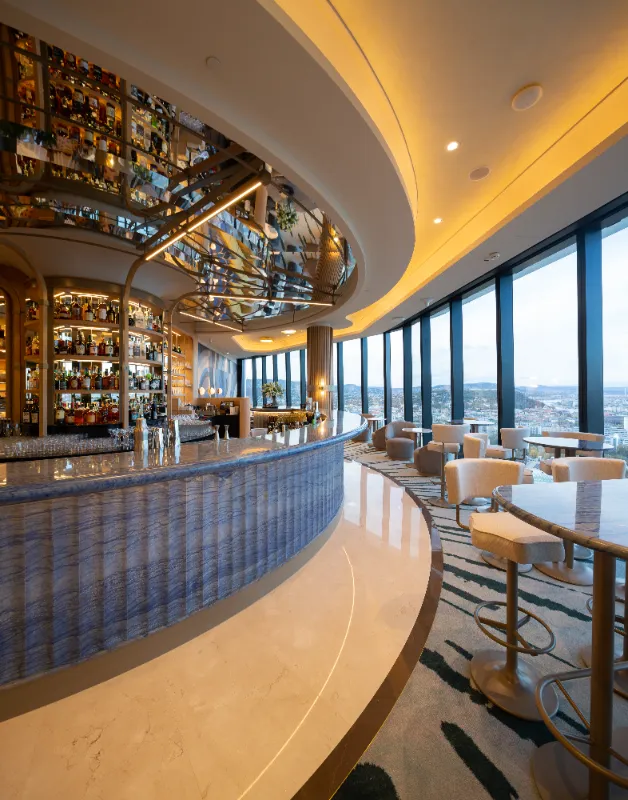 Két éves lett Budapest legmagasabb étterme