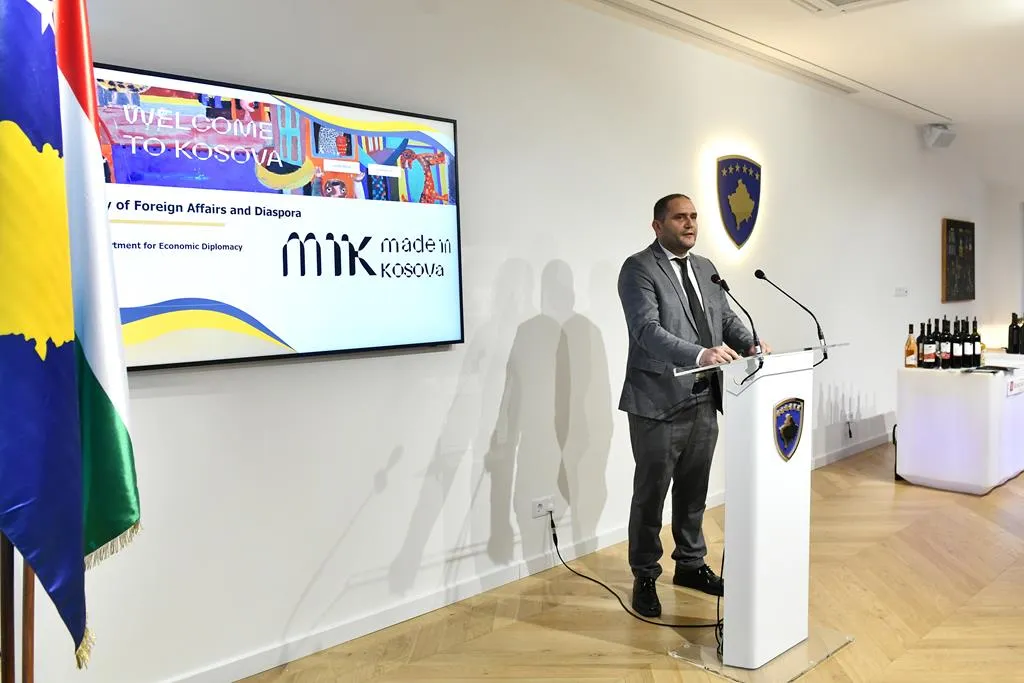 Koszovói borok Budapesten exkluzív nagykövetségi kóstoló és networking