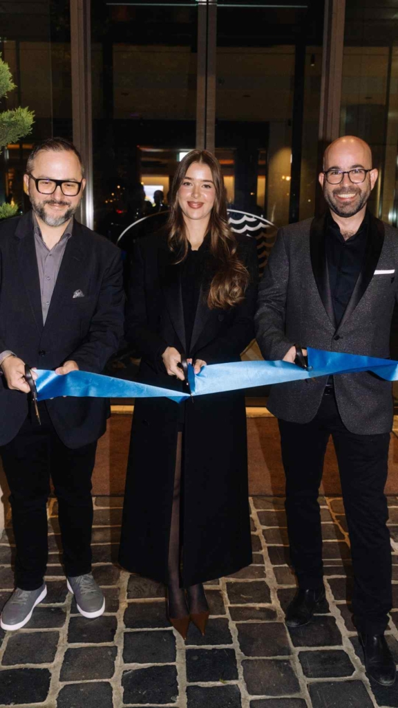 Leon Hotel Lounge ribbon cutting