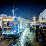 Miskolcon utazhatsz Európa legszebb adventi villamosán