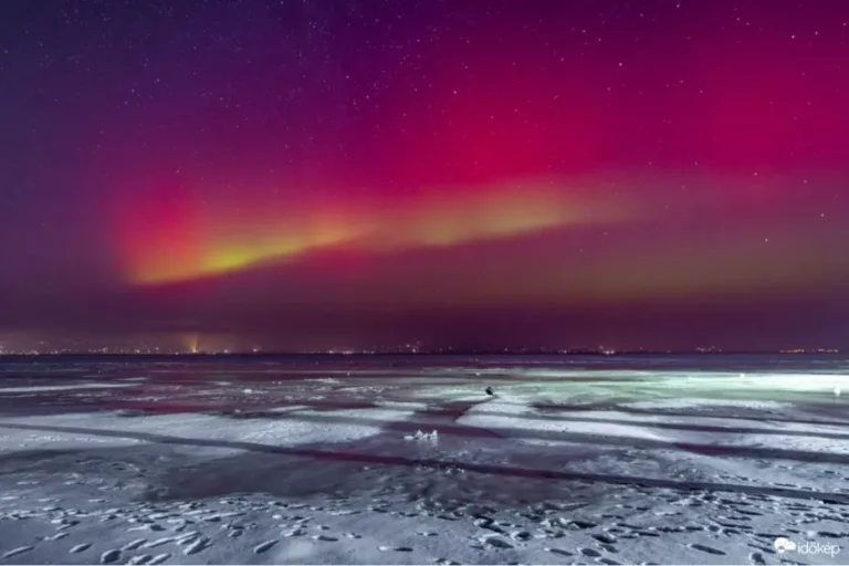 Geomágneses vihar sarki fény időjárás