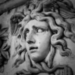 Medúza görög szobor mitológia