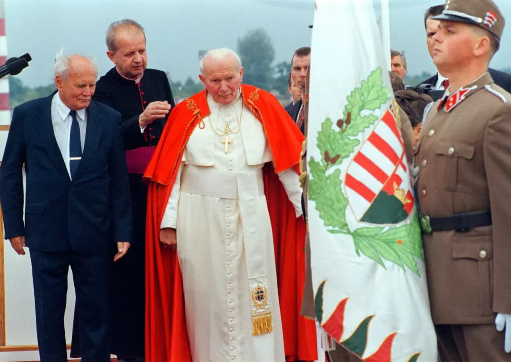 Pope John Paul II Hungary visit