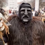 Surva Fesztivál félelmetes bolgár maszkok