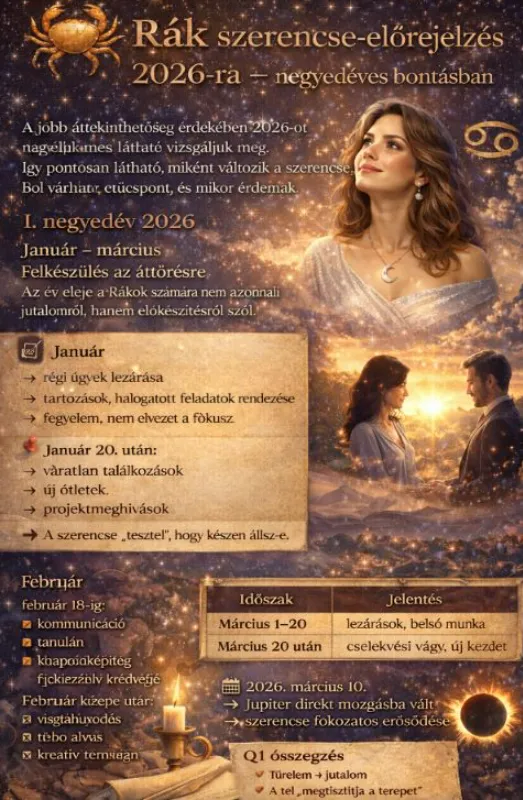 rák jegy horoszkóp