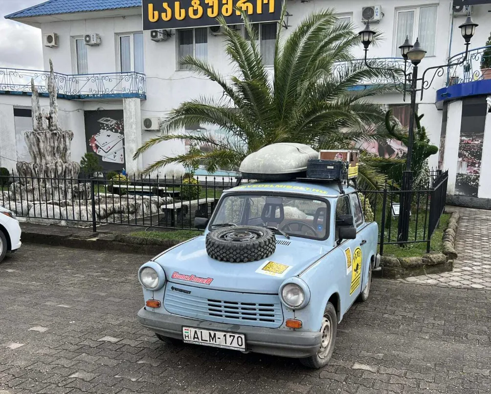 trabant-expedíció georgia
