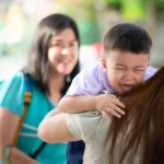 ázsiai vendégmunkások család