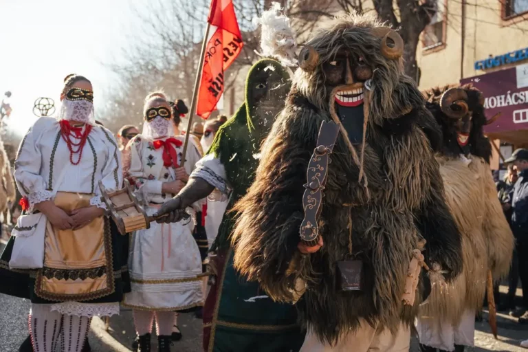 Busójárás Mohács népszokás
