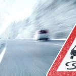 csúszós utak magyar téli idő vezetés