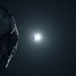 Hold aszteroida becsapódás Föld világűr