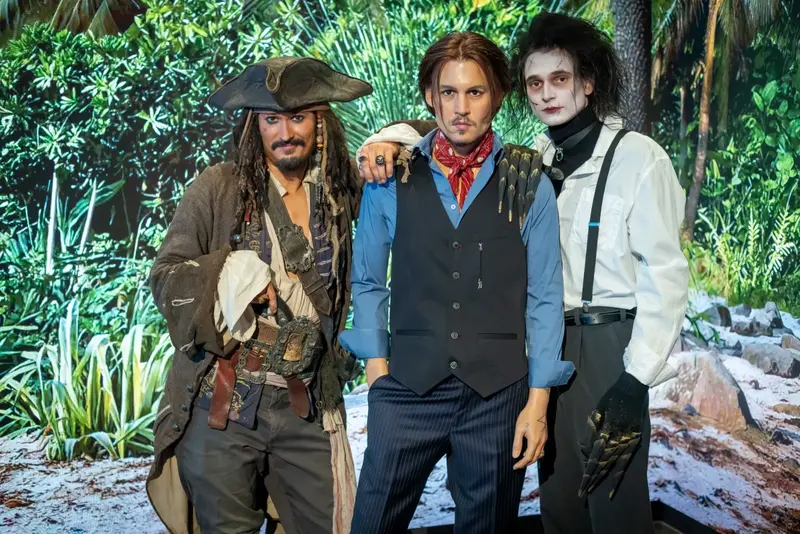 Madame Tussauds Budapest johnny depp