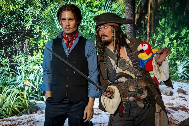 Madame Tussauds Budapest johnny depp