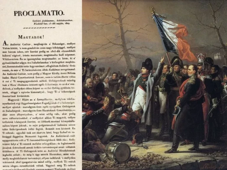 Napóleon kiáltvány Magyarország Schönbrunn háború