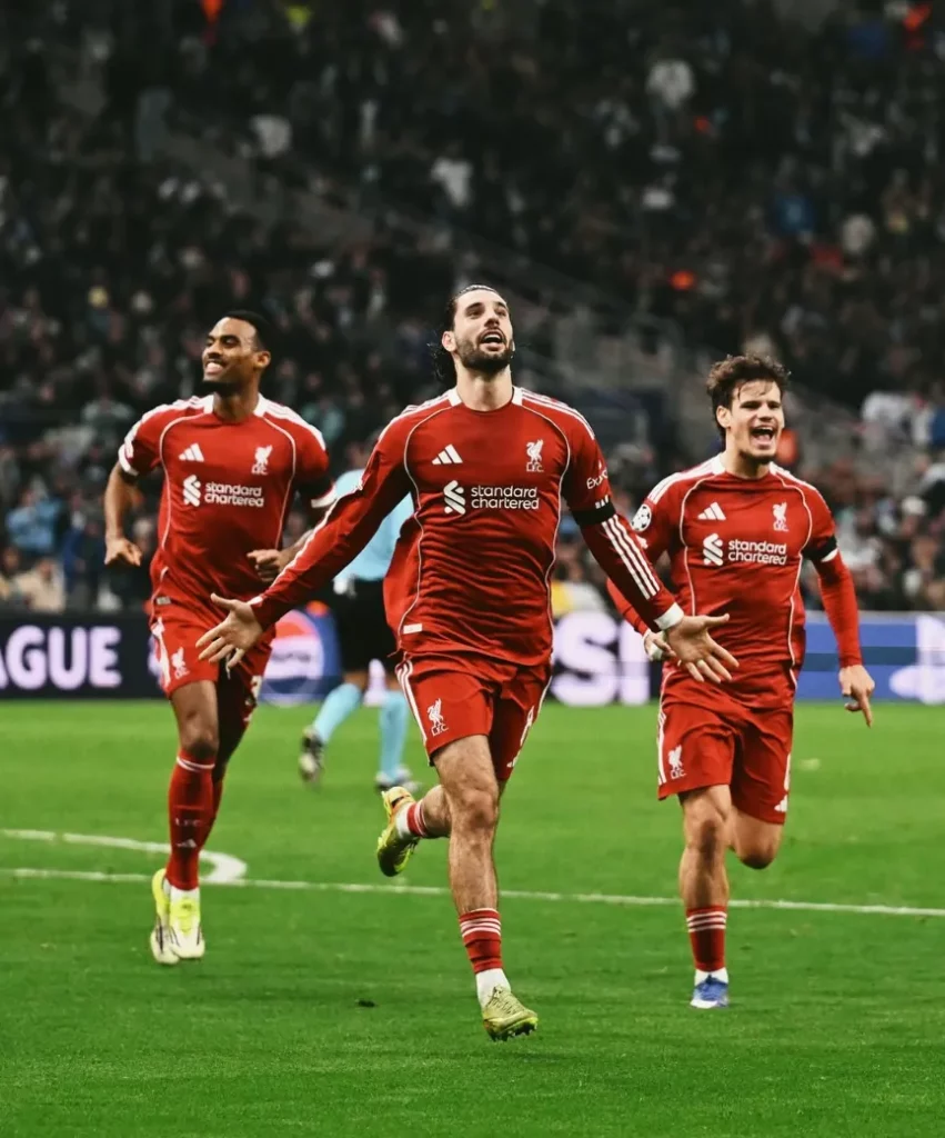 Szoboszlai Dominik Liverpool Bajnokok Ligája
