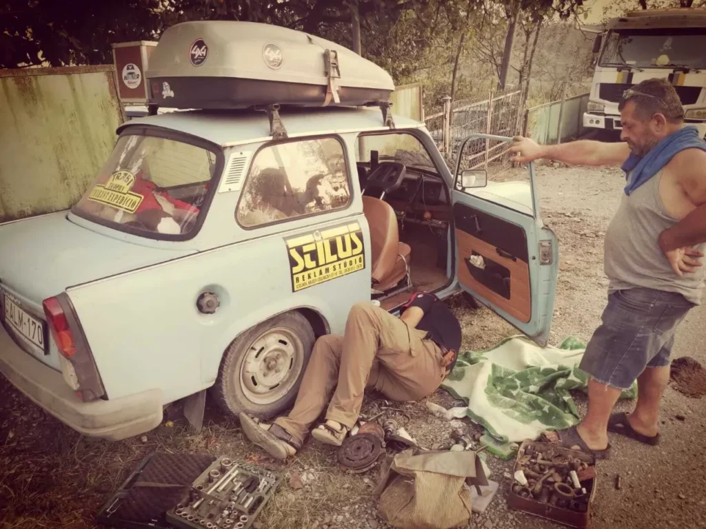 trabant-expedíció georgia