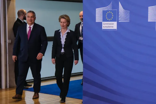 Von der Leyen Orbán European Union
