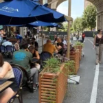 Budapest belváros terasz