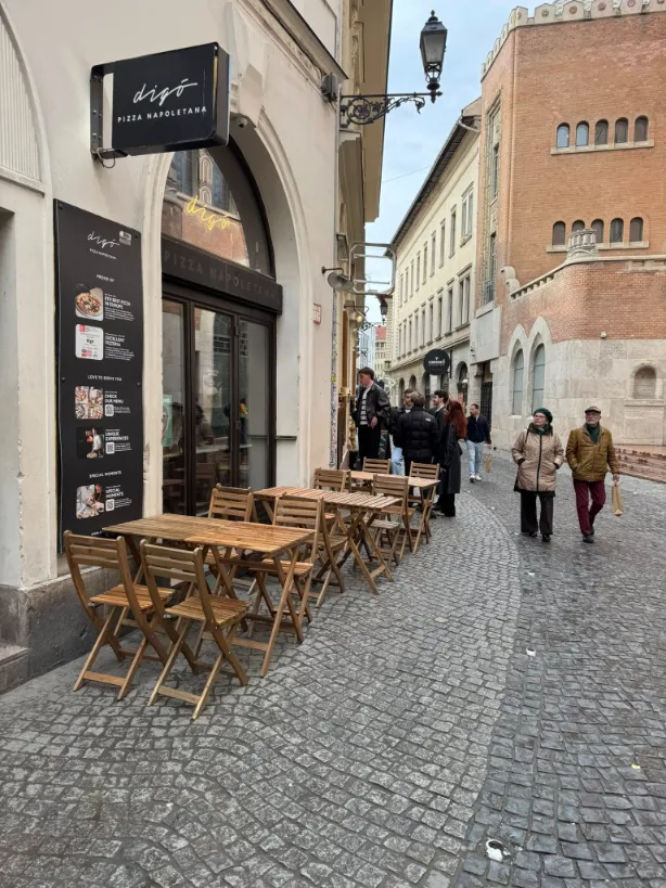 Budapest belváros terasz