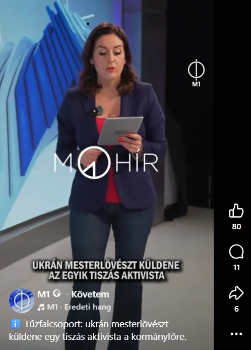 közmédia propaganda Magyarország álhírek a híradóban