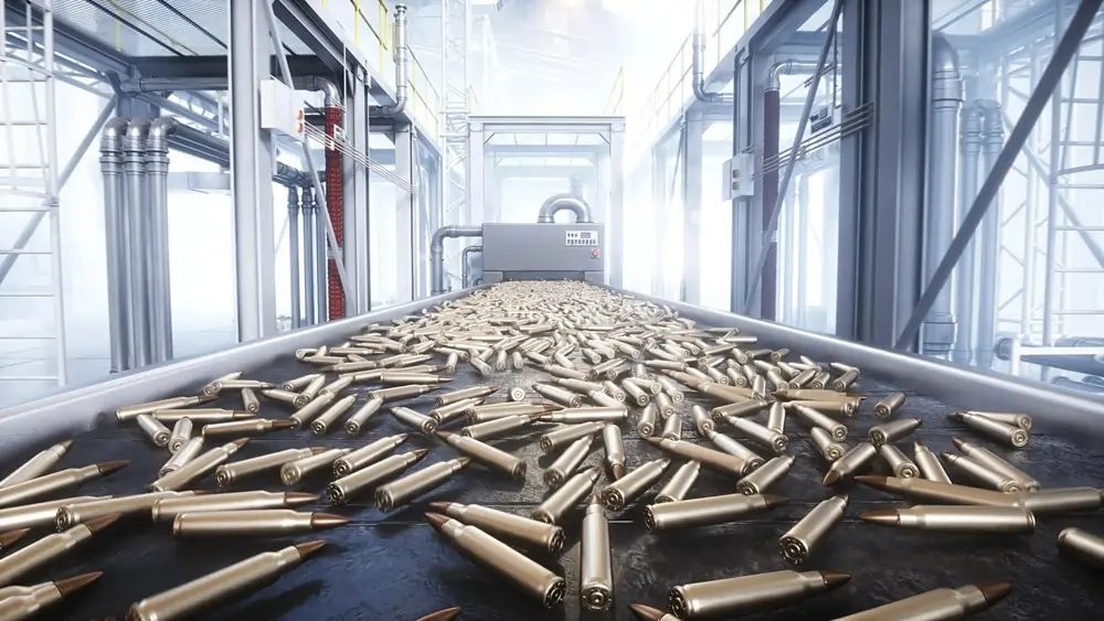 Európa rakéta fegyver gyár háború