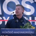 Magyar Péter, a Tisza Párt elnöke