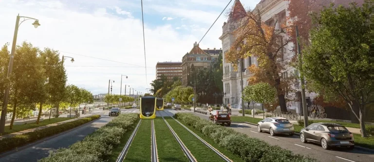 budai fonódó villamos II. ütem