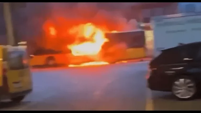 svájc buszbaleset tűz gyújtogatás benzin