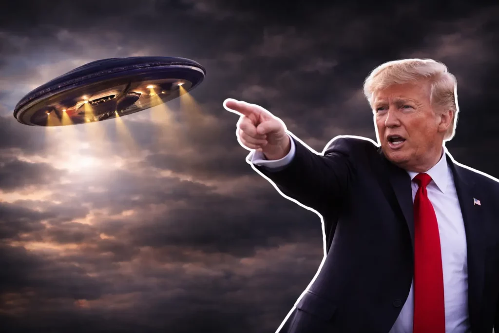 Trump Ufó földönkívüli akták