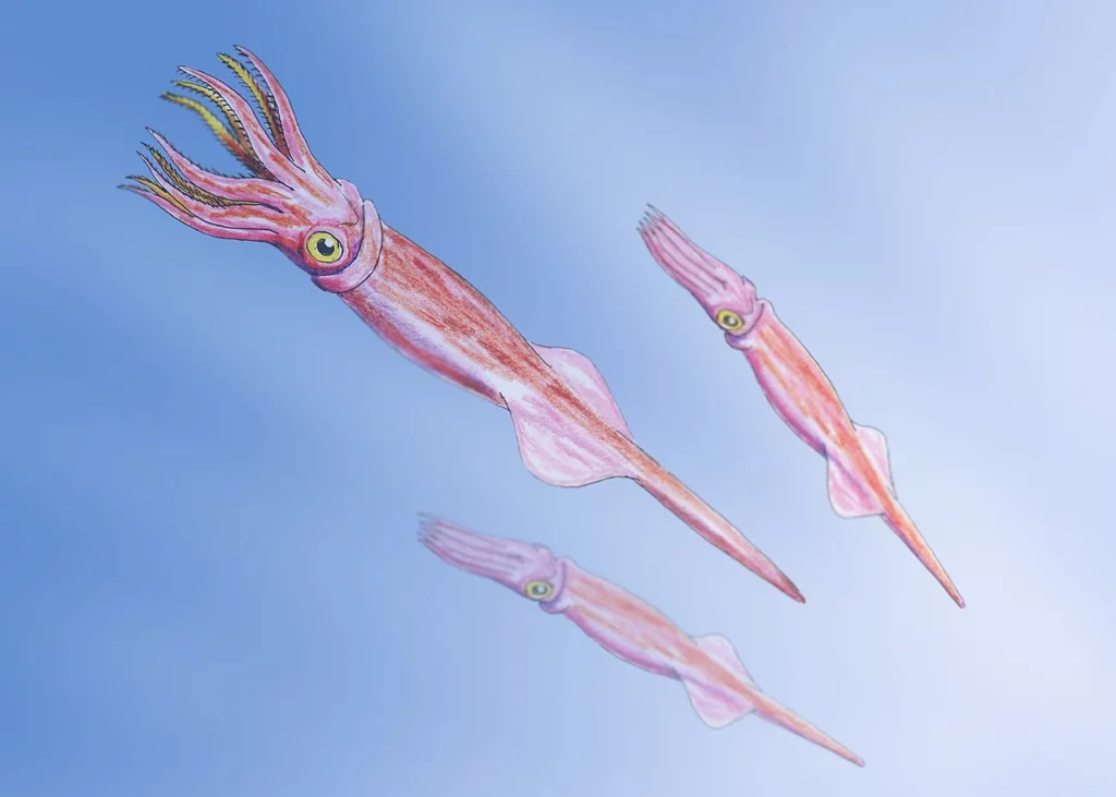 belemnitesz fosszília kihalt állat tengeri őslény tintahalszerű