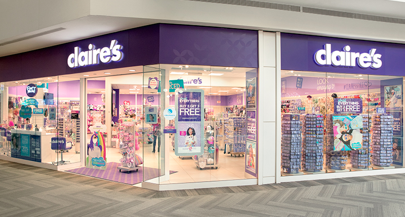 Claire's üzlet
