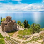 Ohridi-tó Ohrid Észak-Macedónia utazás nyaralás