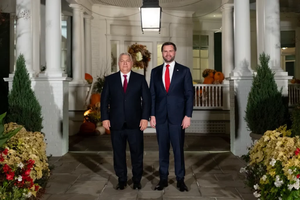 JD Vance és Orbán Viktor Washingtonban