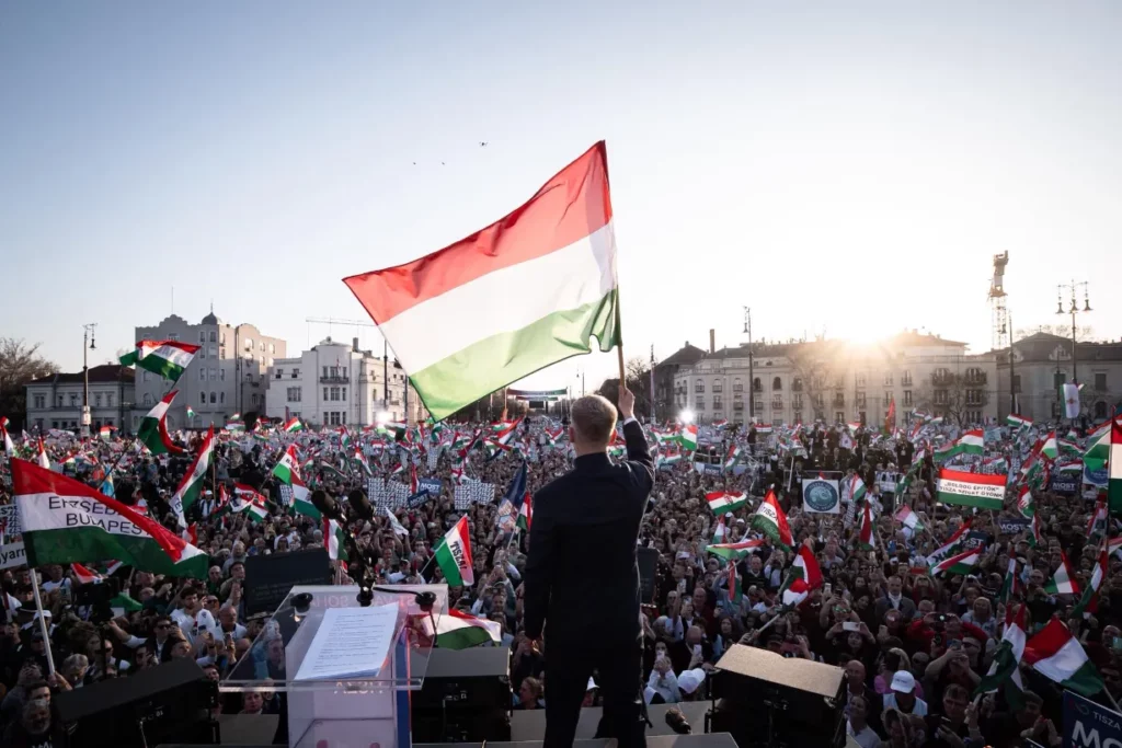 Magyar Péter vendégmunkás