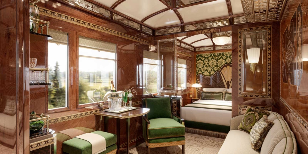 Az Orient Expressz Grand Suite fülke