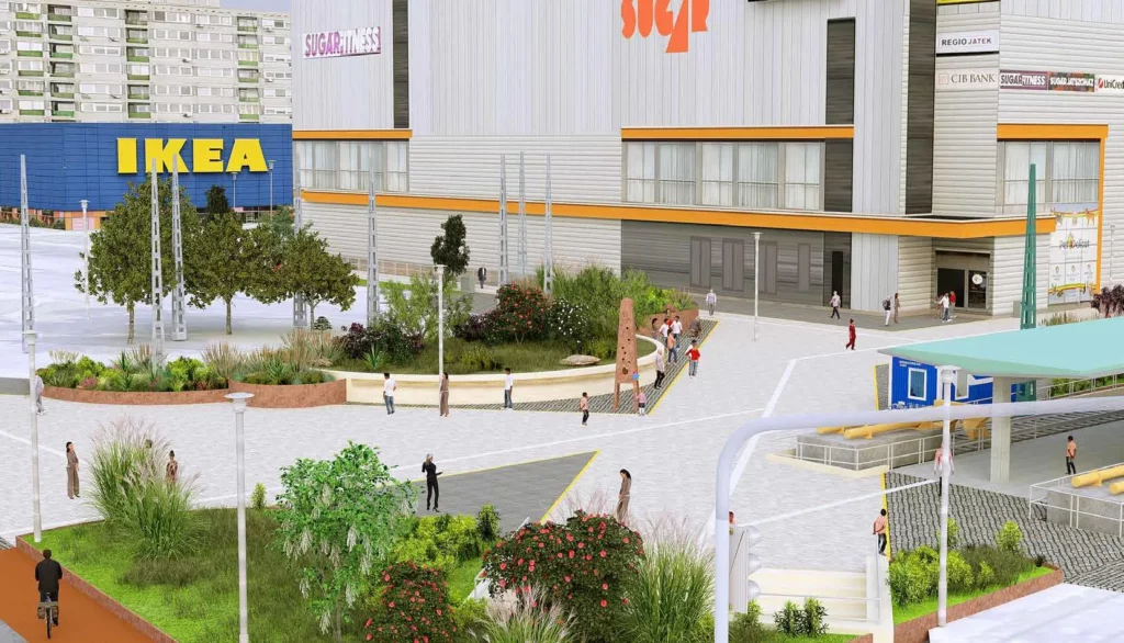 örs vezér tere látványterv