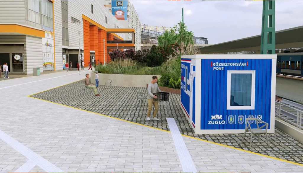 örs vezér tere látványterv