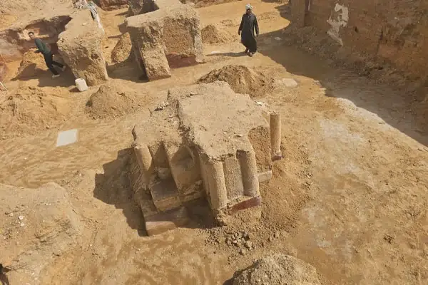 Egyiptom keresztény lelet régészet