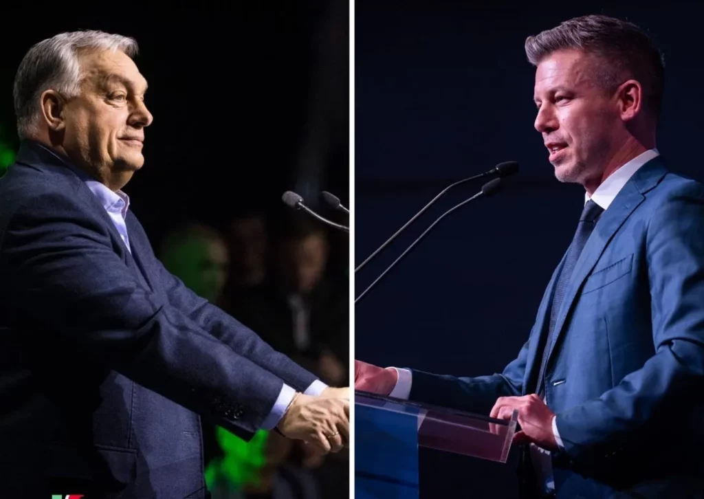 Viktor-Orban-Peter-Magyar-Fidesz-Tisza magyarország választások 2026