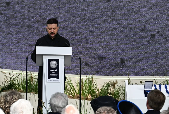 Zelenszkij ukrán elnök